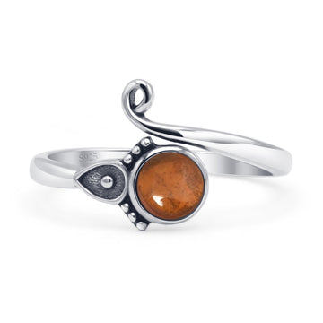 Beaded Adjustable Ring